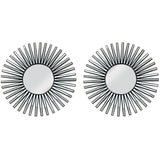 Black Windmill Decorative Mirror Duo - product view 1