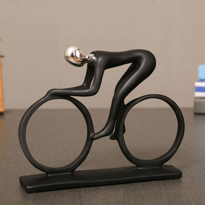 Minimalist Resin Sports Figure Ornament - product view 3