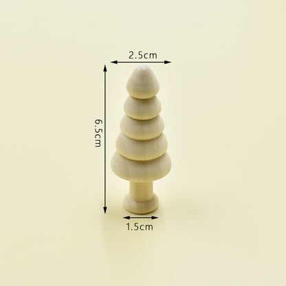 Wooden Mushroom Decorative Ornament Set - product view 13