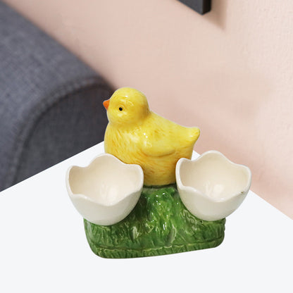 Chicken and Egg Decorative Jewelry Box - product view 2