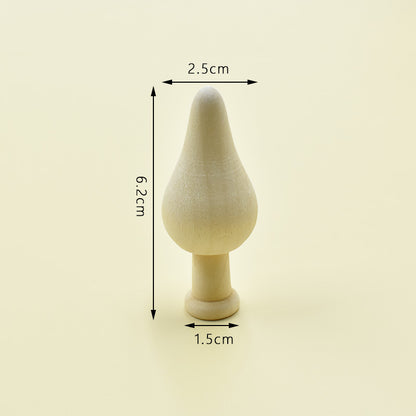Wooden Mushroom Decorative Ornament Set - product view 11