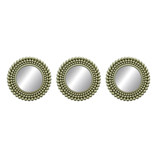 Champagne Bubble-Bead Mirror Accent Set - product view 1