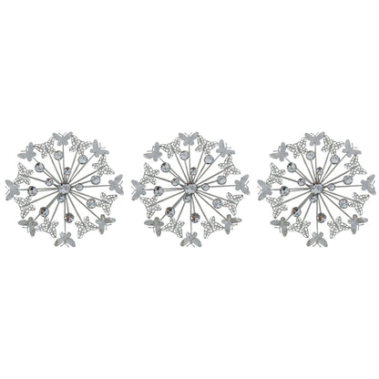 Butterfly Burst Jewel-Accent Wall Decor Set - product view 2