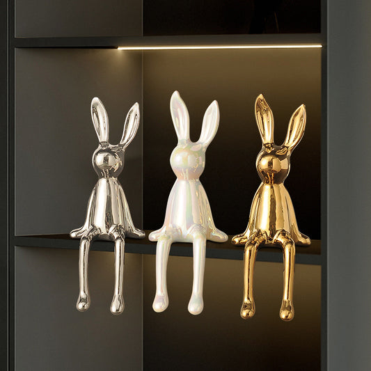 Playful Rabbit Tabletop Ornament - product view 1