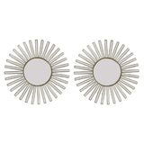 Champagne Windmill Decorative Mirror Duo - product view 1