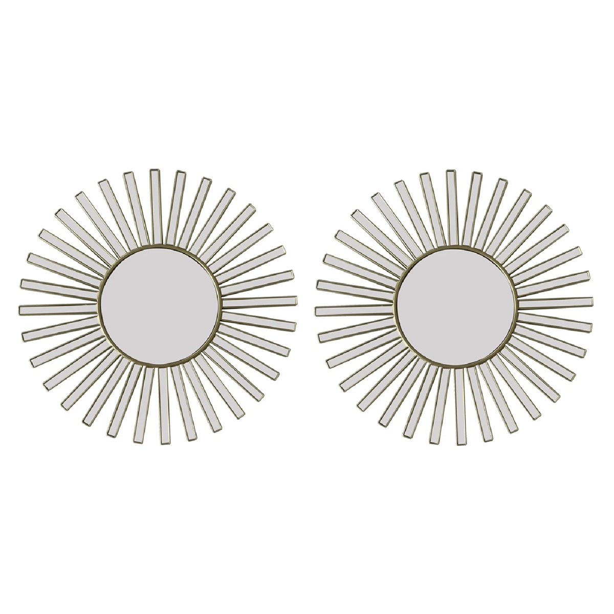 Champagne Windmill Decorative Mirror Duo - product view 1