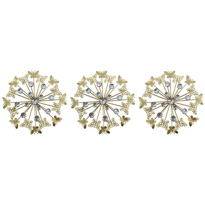 Butterfly Burst Jewel-Accent Wall Decor Set - product view 6