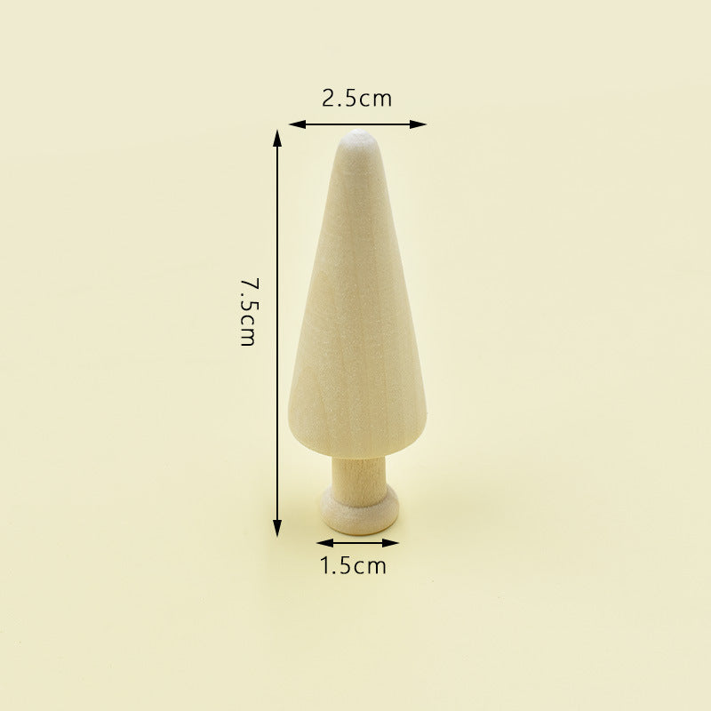 Wooden Mushroom Decorative Ornament Set - product view 12