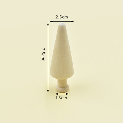 Wooden Mushroom Decorative Ornament Set - product view 12